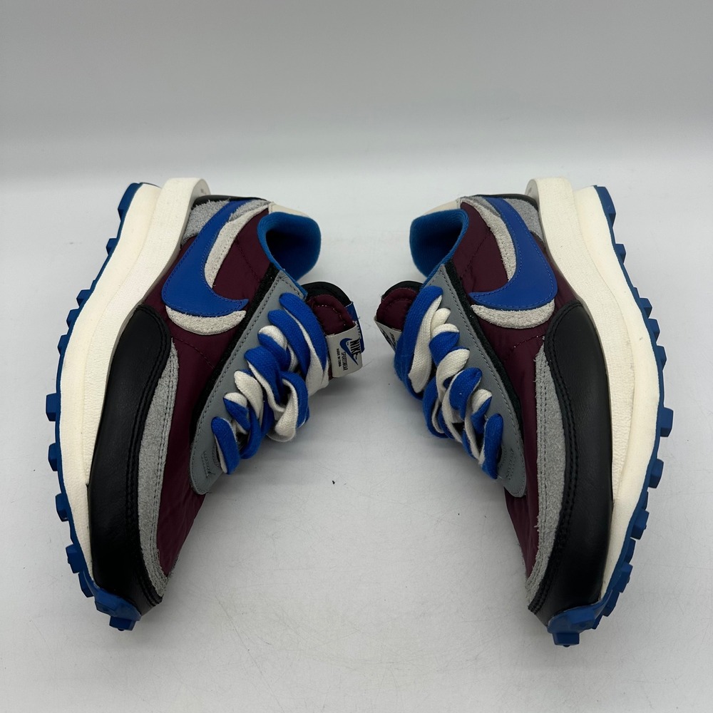 Nike DJ4877-600 Mens 6.5 Maroon Royal LDWaffle x sacai x UNDERCOVER Sneakers - Picture 9 of 10